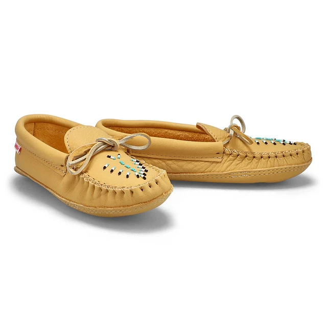Womens 11526 Moccasin - Natural 4 Womens 11526 Moccasin - Natural - Image 4