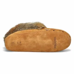 Womens 677 L Rabbit Fur Moccasin - Mocha -Softmoc https3A2F2Fwww.softmoc.com2FItems2Fimages2F6772520L XX3.jpg 640x