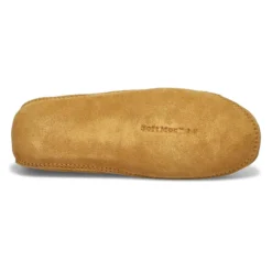 Mens Ace Fur Lined Moccasin - Chestnut -Softmoc https3A2F2Fwww.softmoc.com2FItems2Fimages2FACE CHES XX3.jpg 640x