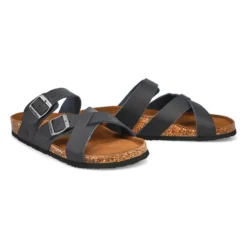 Mens Aragorn Slide Sandal - Black -Softmoc https3A2F2Fwww.softmoc.com2FItems2Fimages2FARAGORN BLK XX4.jpg 640x