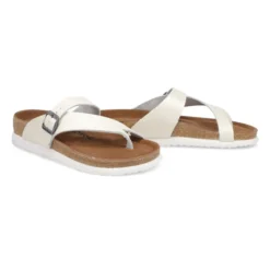 Womens Arwen Sandal - White/Leather -Softmoc https3A2F2Fwww.softmoc.com2FItems2Fimages2FARWEN PWHT XX4.jpg 640x