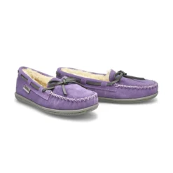Girls Bali Jr Ballerina Moccasin - Lavender -Softmoc https3A2F2Fwww.softmoc.com2FItems2Fimages2FBALI JR LAV XX4.jpg 640x