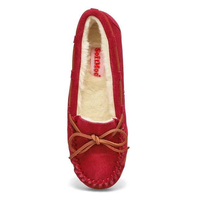 Womens Bali Supreme Ballerina Moccasin - Burgandy 2 Womens Bali Supreme Ballerina Moccasin - Burgandy - Image 2