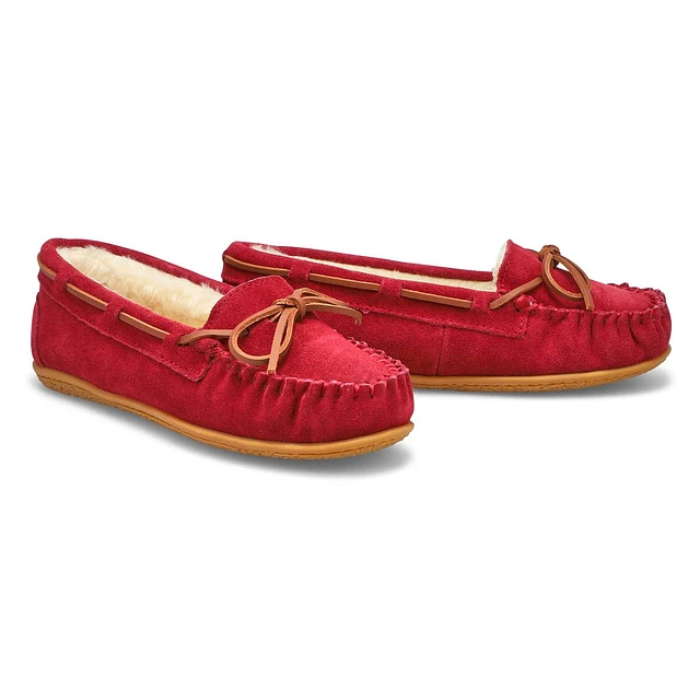 Womens Bali Supreme Ballerina Moccasin - Burgandy 4 Womens Bali Supreme Ballerina Moccasin - Burgandy - Image 4