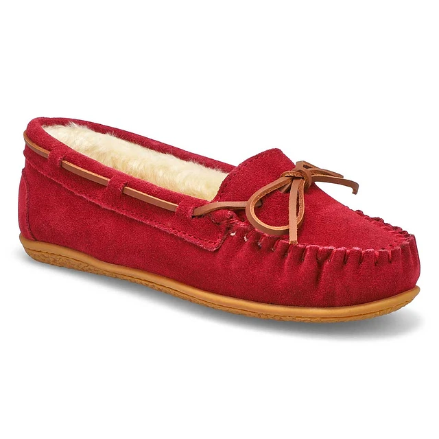 Womens Bali Supreme Ballerina Moccasin - Burgandy 1 Womens Bali Supreme Ballerina Moccasin - Burgandy
