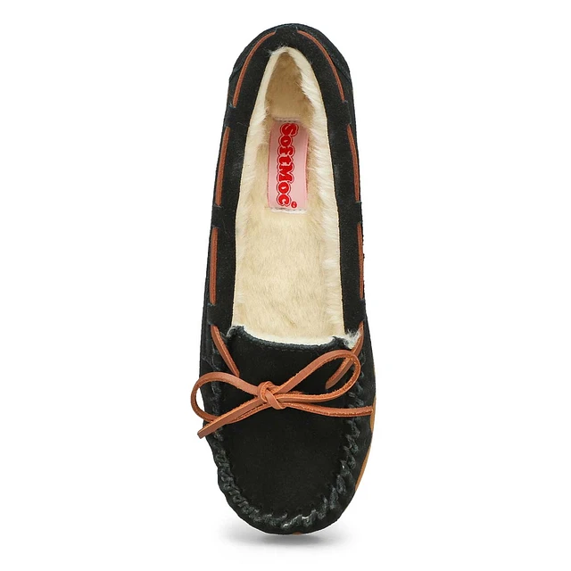 Womens Bali Supreme Ballerina Moccasin - Black 2 Womens Bali Supreme Ballerina Moccasin - Black - Image 2