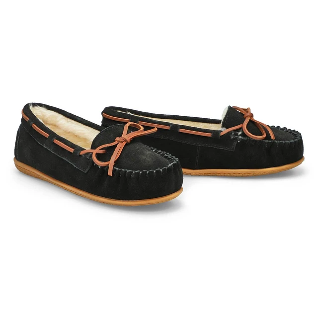 Womens Bali Supreme Ballerina Moccasin - Black 4 Womens Bali Supreme Ballerina Moccasin - Black - Image 4