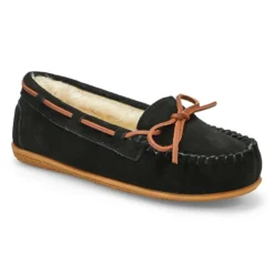 Womens Bali Supreme Ballerina Moccasin - Black