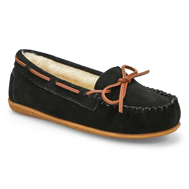 Womens Bali Supreme Ballerina Moccasin - Black 1 Womens Bali Supreme Ballerina Moccasin - Black