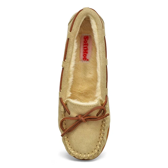 Womens Bali Supreme Ballerina Moccasin - Sand 2 Womens Bali Supreme Ballerina Moccasin - Sand - Image 2
