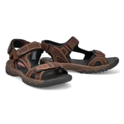 Mens Barney Sandal - Brown -Softmoc https3A2F2Fwww.softmoc.com2FItems2Fimages2FBARNEY BRN XX4.jpg 640x