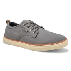 Mens Beasley Canvas Casual Oxford - Light Grey