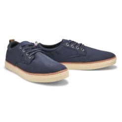 Mens Beasley Canvas Casual Oxford - Navy -Softmoc https3A2F2Fwww.softmoc.com2FItems2Fimages2FBEASLEY NVY XX4.jpg 640x