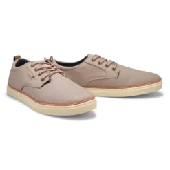 Mens Beasley Canvas Casual Oxford - Taupe -Softmoc https3A2F2Fwww.softmoc.com2FItems2Fimages2FBEASLEY TPE XX4.jpg 640x