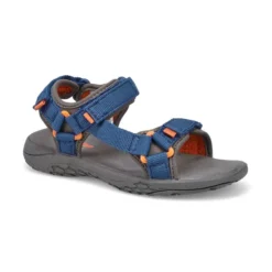 Boys Benny Sport Sandal - Navy/Orange