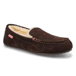 Mens BODHI Memory Foam Moccasins - Rootbeer