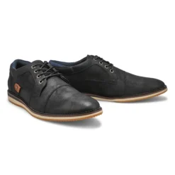 Mens Bosley Casual Oxford - Black -Softmoc https3A2F2Fwww.softmoc.com2FItems2Fimages2FBOSLEY BLK XX4.jpg 640x