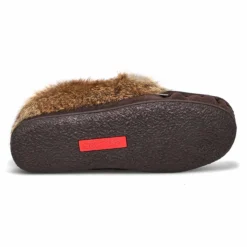 Womens Cute 5 Rabbit Fur Moccasin - Brown 6 Womens Cute 5 Rabbit Fur Moccasin - Brown -Softmoc https3A2F2Fwww.softmoc.com2FItems2Fimages2FCUTE5 CHOC XX3.jpg 640x