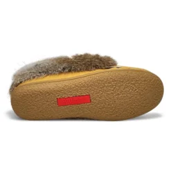 Womens Cute 5 Leather Rabbit Fur Moccasin -Softmoc https3A2F2Fwww.softmoc.com2FItems2Fimages2FCUTE5 L DCRM XX3.jpg 640x