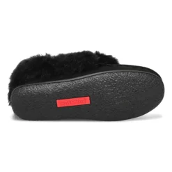 Womens Cute 5 V3 Faux Fur Vegan Moc - Black/Black -Softmoc https3A2F2Fwww.softmoc.com2FItems2Fimages2FCUTE5 V3 BKBK XX3.jpg 640x