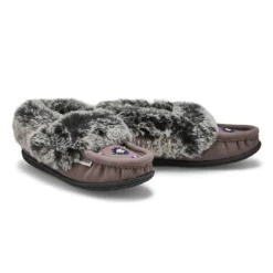 Womens Cute 5 V3 Faux Fur Vegan Moc - Grey 7 Womens Cute 5 V3 Faux Fur Vegan Moc - Grey -Softmoc https3A2F2Fwww.softmoc.com2FItems2Fimages2FCUTE5 V3 GRY XX4.jpg 640x
