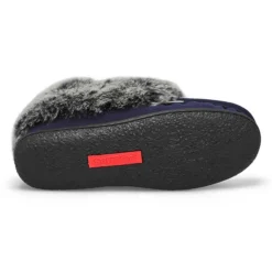 Womens Cute 5 V3 Faux Fur Vegan Moc - Navy 6 Womens Cute 5 V3 Faux Fur Vegan Moc - Navy -Softmoc https3A2F2Fwww.softmoc.com2FItems2Fimages2FCUTE5 V3 NVY XX3.jpg 640x