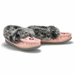 Womens Cute 5 V3 Faux Fur Vegan Moc - Pink 7 Womens Cute 5 V3 Faux Fur Vegan Moc - Pink -Softmoc https3A2F2Fwww.softmoc.com2FItems2Fimages2FCUTE5 V3 PNK XX4.jpg 640x