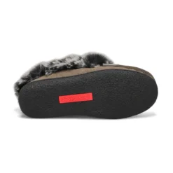 Girls Cute 6 Jr Faux Rabbit Fur Moccasin - Grey -Softmoc https3A2F2Fwww.softmoc.com2FItems2Fimages2FCUTE6 JR GRY XX3.jpg 640x