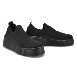 Womens Daley Platform Fashion Sneaker- Black Mono -Softmoc https3A2F2Fwww.softmoc.com2FItems2Fimages2FDALEY BKBK XX4.jpg 640x