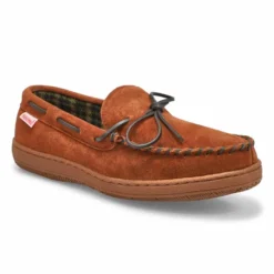 Mens Dusk II Memory Foam Moccasin - Spice