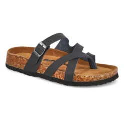 Womens Elanor Thong Sandal - Black