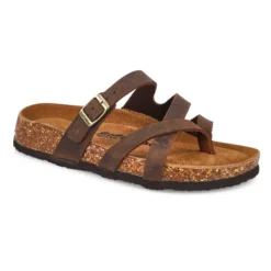 Womens Elanor Thong Sandal - Brown