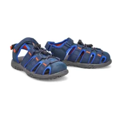 Boys Kyle Fisherman Sandal - Navy -Softmoc https3A2F2Fwww.softmoc.com2FItems2Fimages2FKYLE NVY XX4.jpg 640x