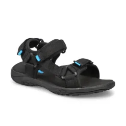 Kids Lacy Sport Sandal - Black