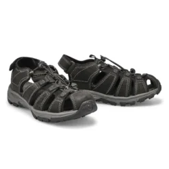 Mens Linus 2 Fisherman Sandal - Black -Softmoc https3A2F2Fwww.softmoc.com2FItems2Fimages2FLINUS2 BLK XX4.jpg 640x