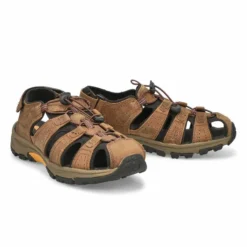 Mens Linus 2 Fisherman Sandal - Dark Taupe -Softmoc https3A2F2Fwww.softmoc.com2FItems2Fimages2FLINUS2 DKTPE XX4.jpg 640x
