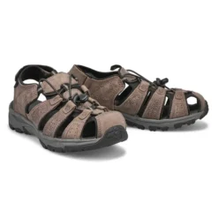 Mens Linus 2 Grey Fisherman Sandal -Softmoc https3A2F2Fwww.softmoc.com2FItems2Fimages2FLINUS2 GRY XX4.jpg 640x