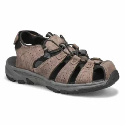 Mens Linus 2 Grey Fisherman Sandal