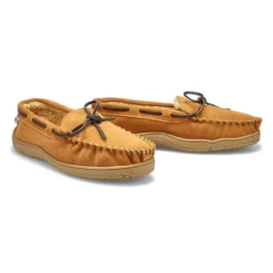 Mens Louie Lined Suede Moccasin - Chestnut 7 Mens Louie Lined Suede Moccasin - Chestnut -Softmoc https3A2F2Fwww.softmoc.com2FItems2Fimages2FLOUIE CHSNT XX4.jpg 640x