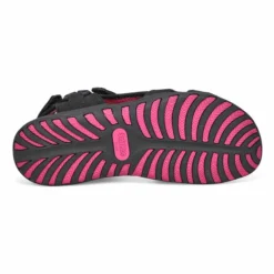 Womens Lucinda Sandal - Black/Fuchsia -Softmoc https3A2F2Fwww.softmoc.com2FItems2Fimages2FLUCINDA BKPK XX3.jpg 640x