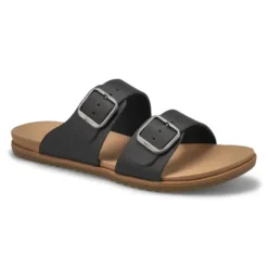 Womens Mandy Slide Sandal - Black