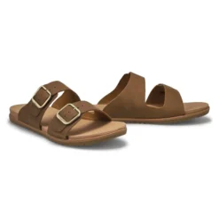 Womens Mandy Slide Sandal - Brown 7 Womens Mandy Slide Sandal - Brown -Softmoc https3A2F2Fwww.softmoc.com2FItems2Fimages2FMANDY BRNCRZ XX4.jpg 640x
