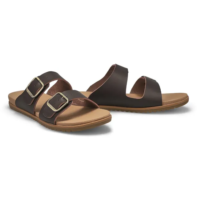 Womens Mandy Slide Sandal - Dark Brown 4 Womens Mandy Slide Sandal - Dark Brown - Image 4
