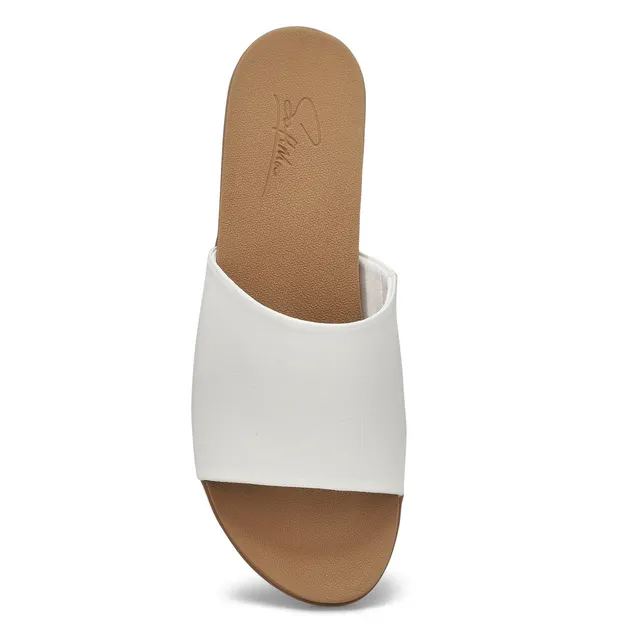 Womens Marti Slide Sandal - White 2 Womens Marti Slide Sandal - White - Image 2