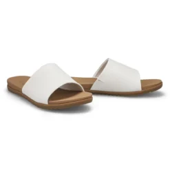 Womens Marti Slide Sandal - White 7 Womens Marti Slide Sandal - White -Softmoc https3A2F2Fwww.softmoc.com2FItems2Fimages2FMARTI WHT XX4.jpg 640x