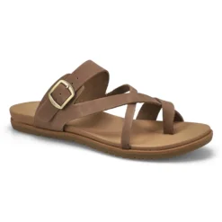 Womens Miya Toe Loop Sandal- Taupe
