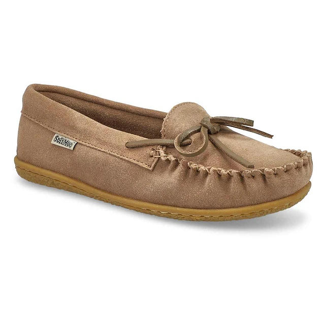 Womens Natasha Moccasin - Caribou 1 Womens Natasha Moccasin - Caribou