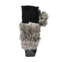 Girls NISKA 4 JR Black Mukluks -Softmoc https3A2F2Fwww.softmoc.com2FItems2Fimages2FNISKA4 JR BLK XX3.jpg 640x