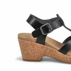 Womans Paola Wedge Sandal - Black -Softmoc https3A2F2Fwww.softmoc.com2FItems2Fimages2FPAOLA BLK XX3.jpg 640x