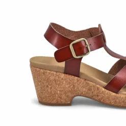 Womens Paola Wedge Sandal - Antique Chestnut -Softmoc https3A2F2Fwww.softmoc.com2FItems2Fimages2FPAOLA DKCHS XX3.jpg 640x